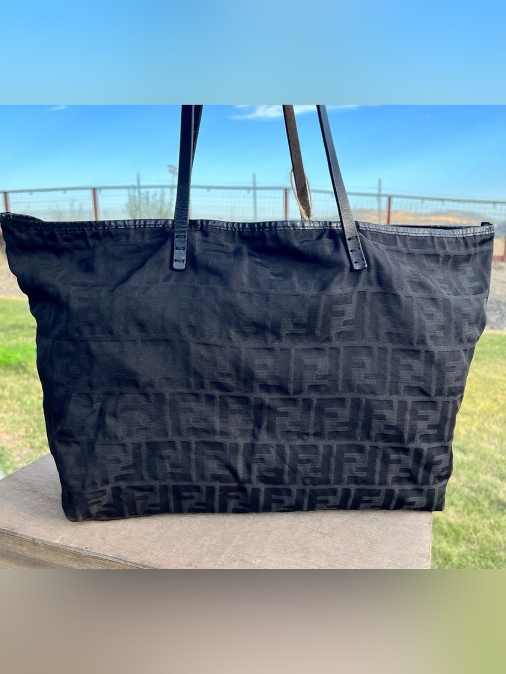 Source Unknown Black Tote Bag